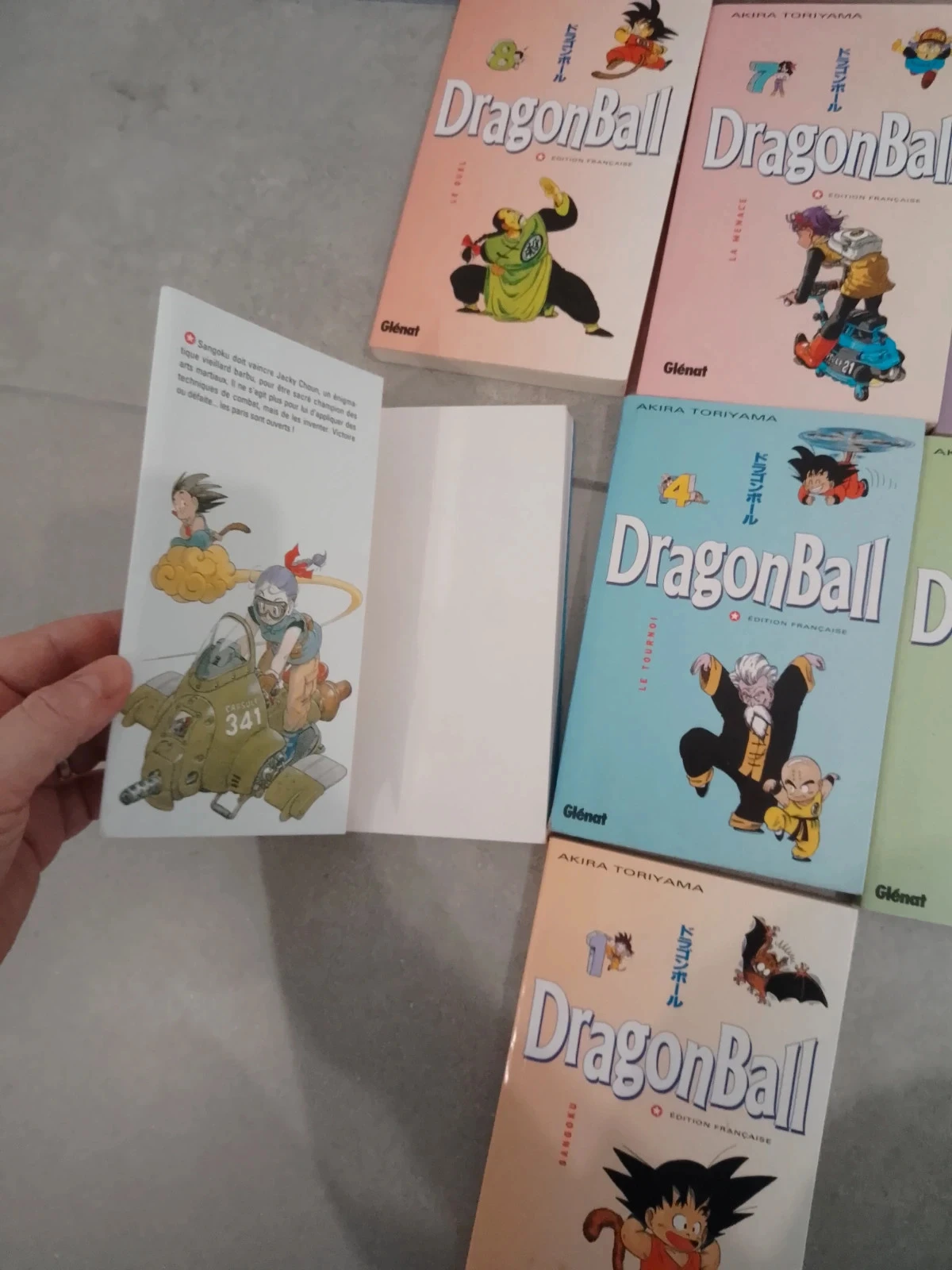 Lot van 7 bd manga dragon ball pastel editie – photo 4